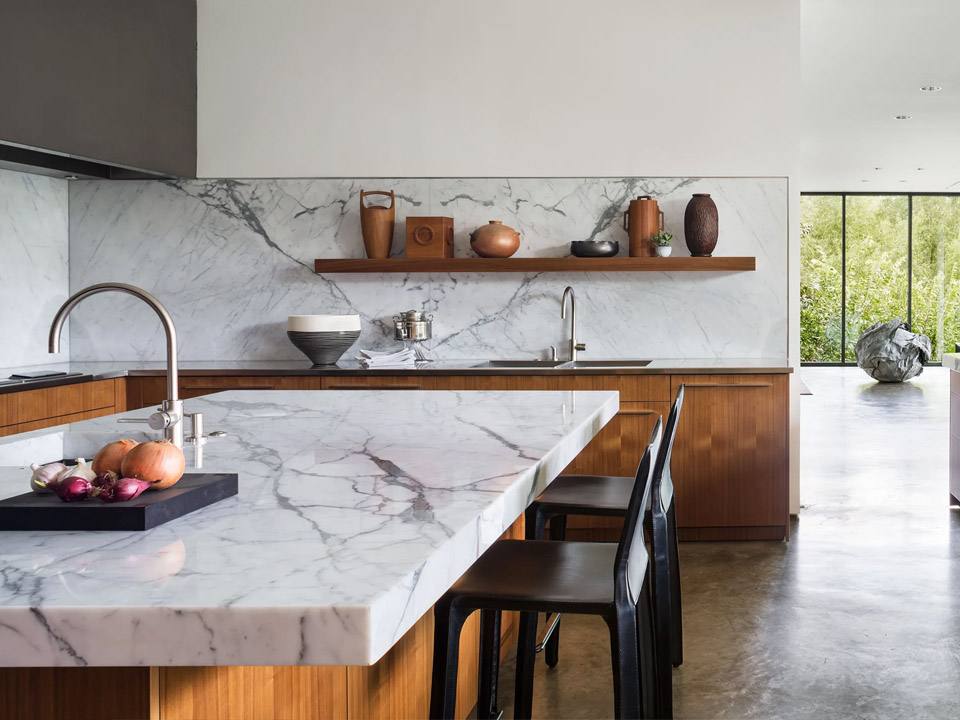 Marble kitchen countertop installation Phoenix